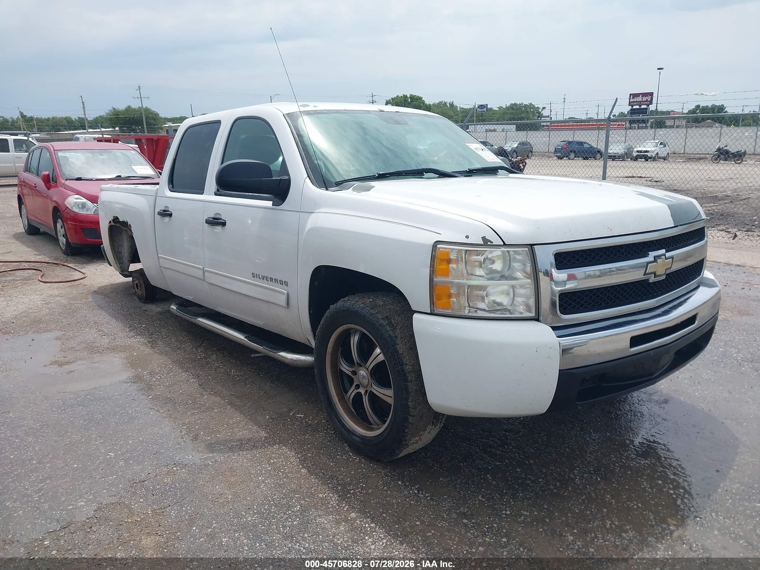 2010 Chevrolet Silverado 1500 Lt White vin: 3GCRCSEA8AG189473