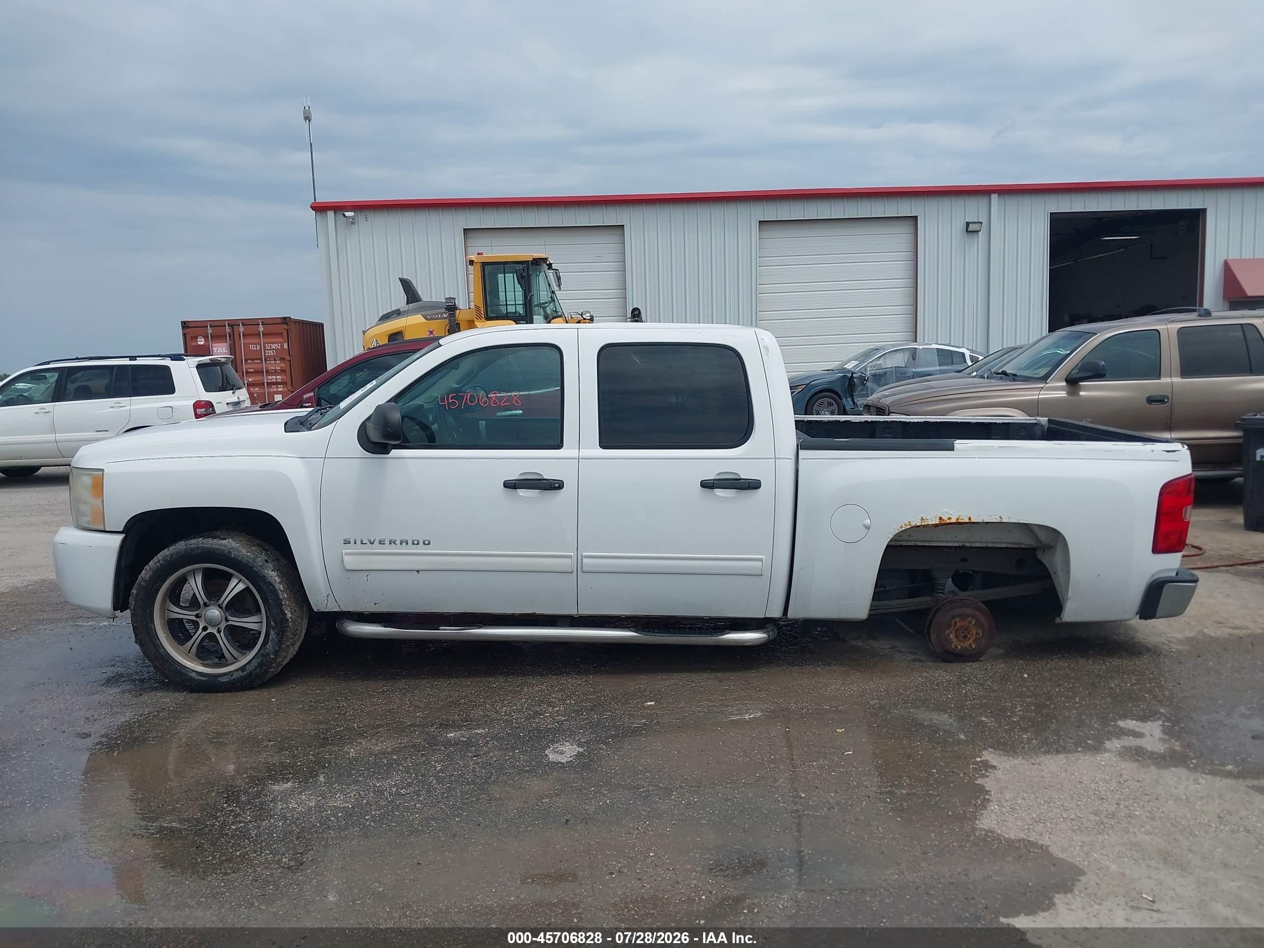 2010 Chevrolet Silverado 1500 Lt White vin: 3GCRCSEA8AG189473