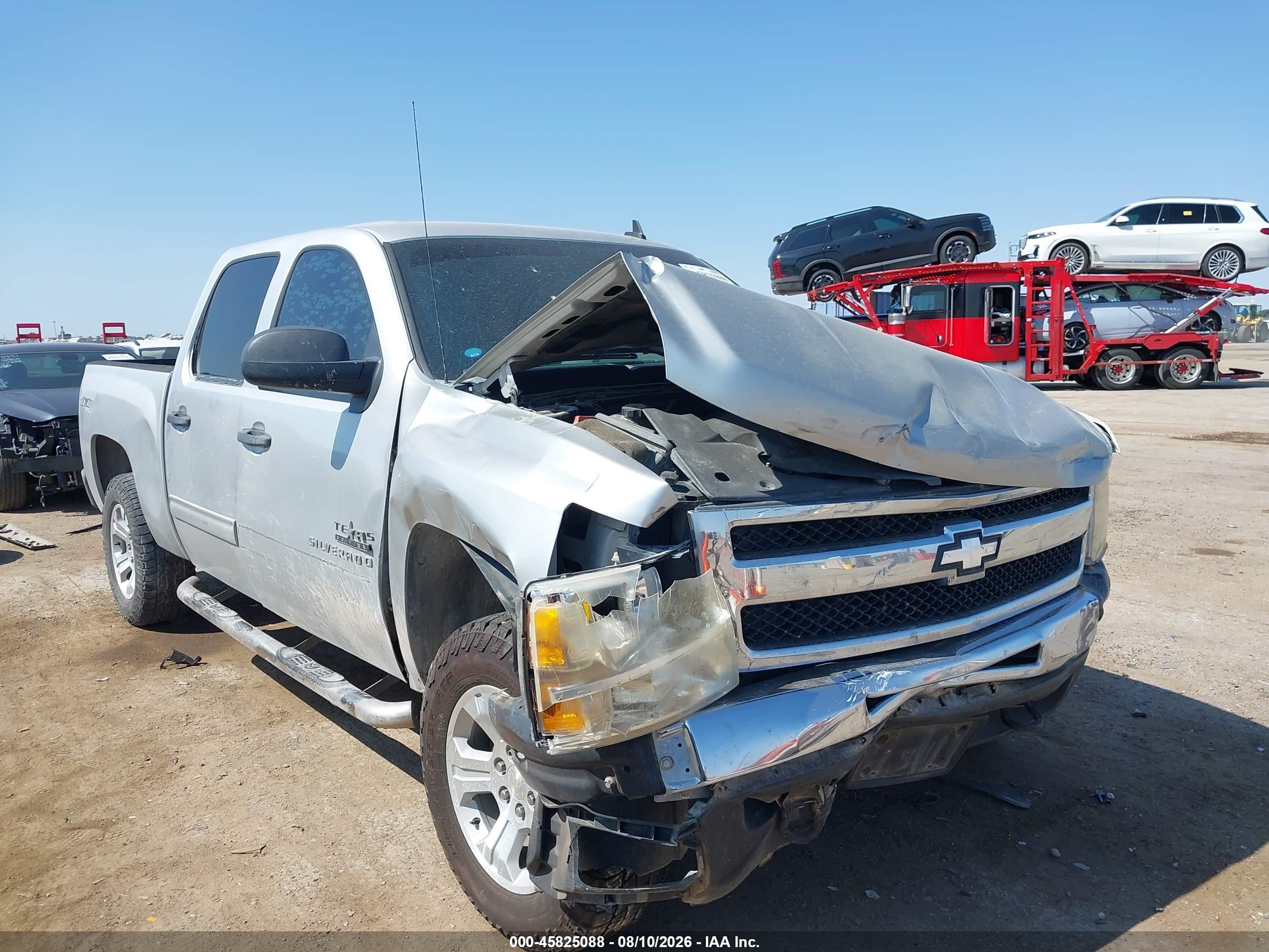 2010 Chevrolet Silverado 1500 Ls Silver vin: 3GCRKREA5AG233151