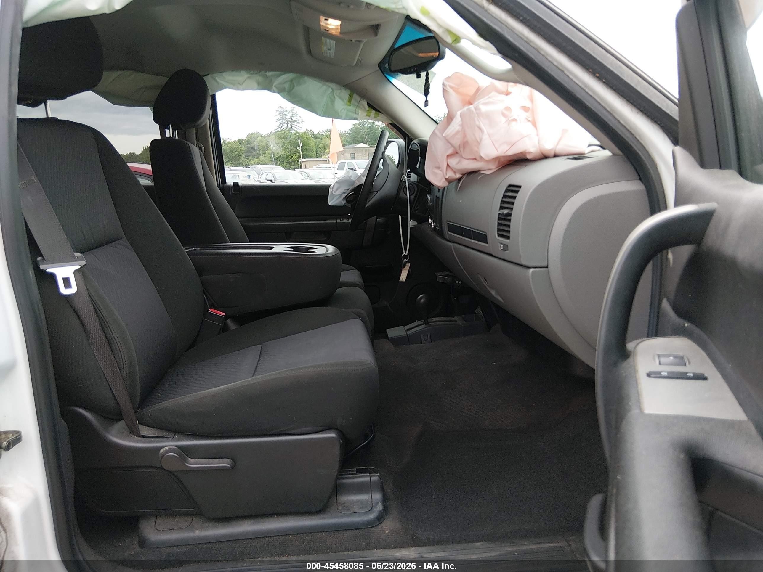 2010 Chevrolet Silverado 1500 Ls Белый vin: 3GCRKREA9AG179062