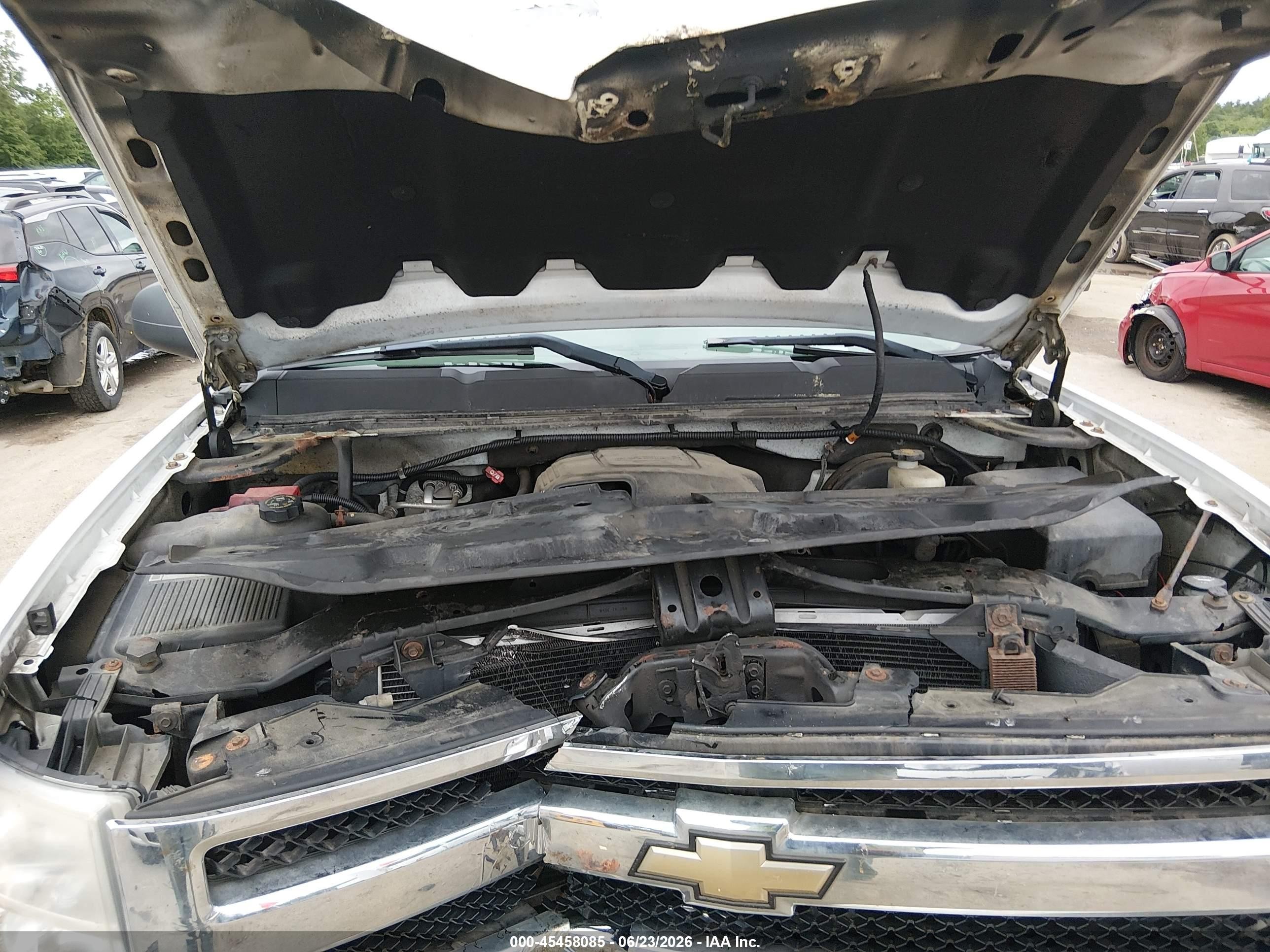2010 Chevrolet Silverado 1500 Ls Белый vin: 3GCRKREA9AG179062