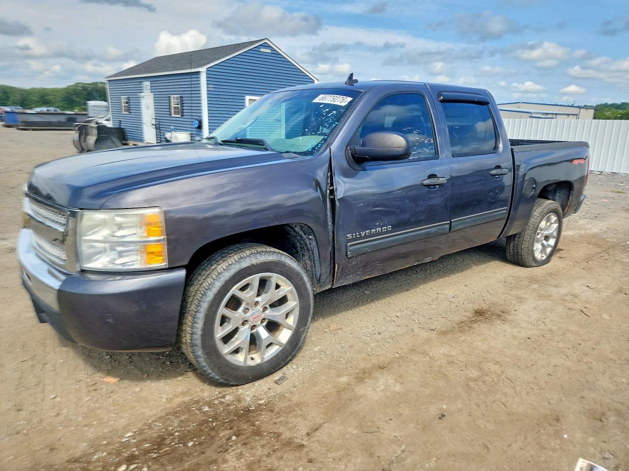 2010 Chevrolet Silverado K1500 Ls Gray vin: 3GCRKREAXAG124250