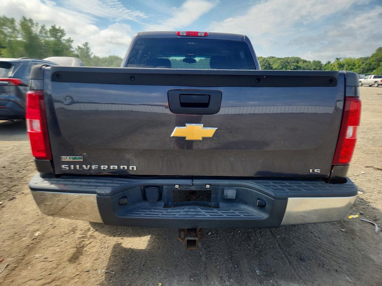 2010 Chevrolet Silverado K1500 Ls Gray vin: 3GCRKREAXAG124250