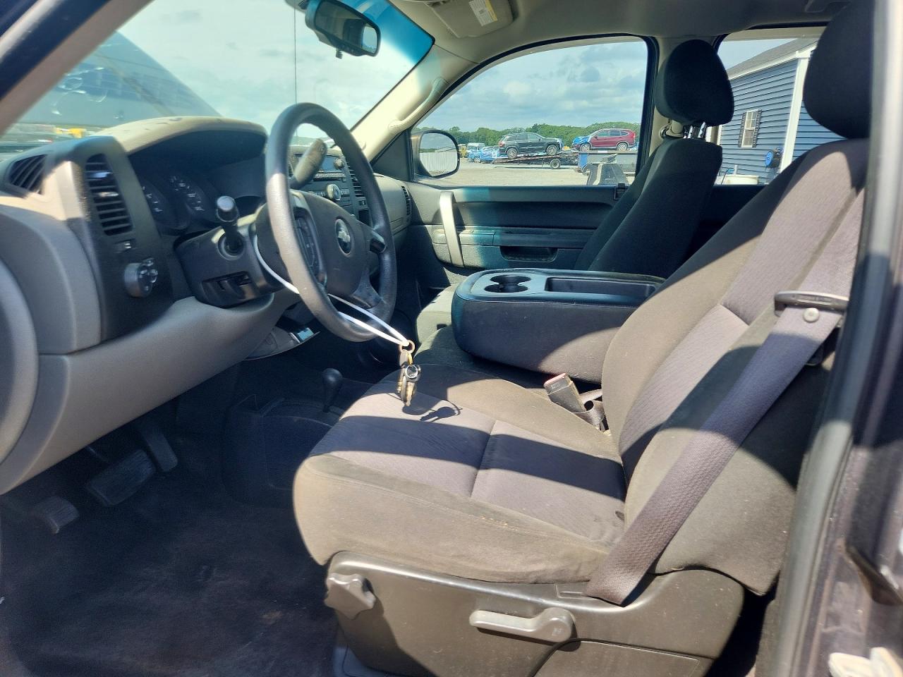 2010 Chevrolet Silverado K1500 Ls Gray vin: 3GCRKREAXAG124250
