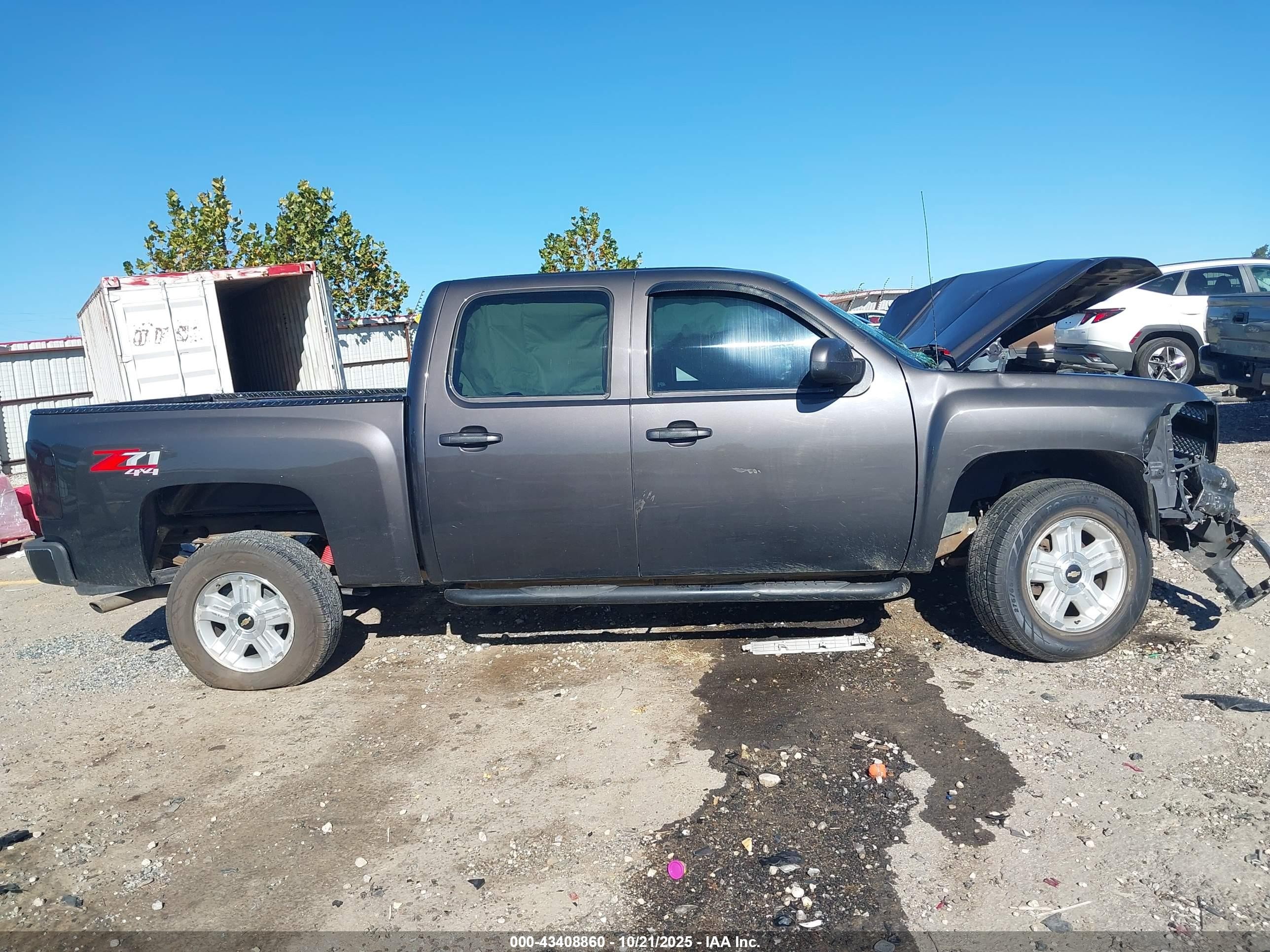 2010 Chevrolet Silverado 1500 Lt Gray vin: 3GCRKSE30AG195675