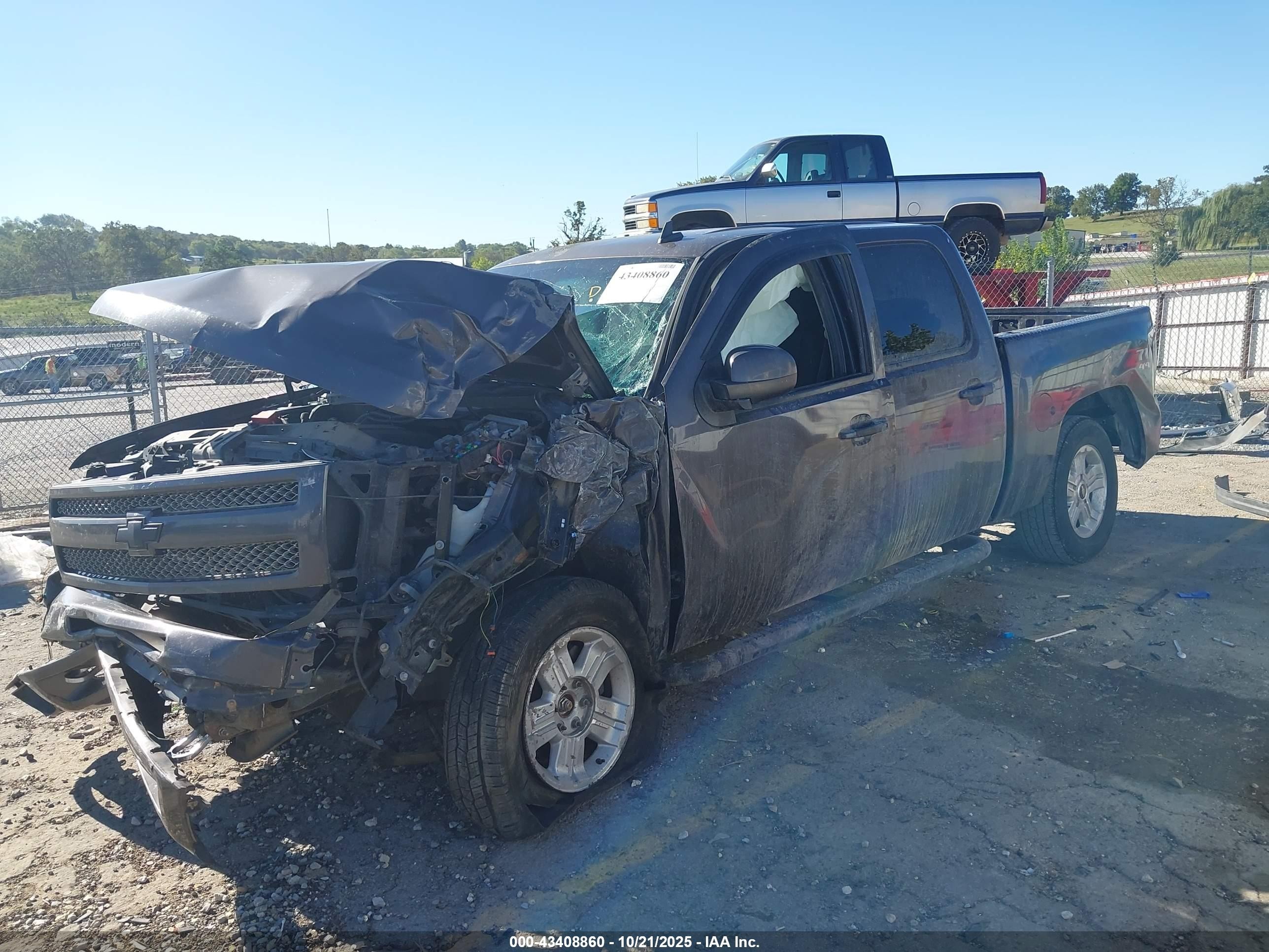 2010 Chevrolet Silverado 1500 Lt Gray vin: 3GCRKSE30AG195675