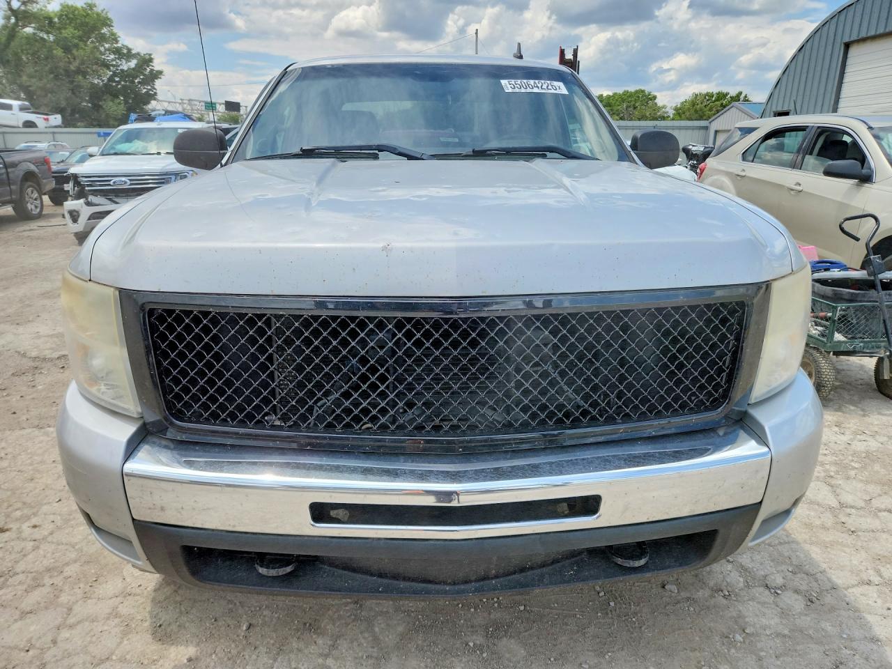2010 Chevrolet Silverado K1500 Lt Серебряный vin: 3GCRKSE30AG267765