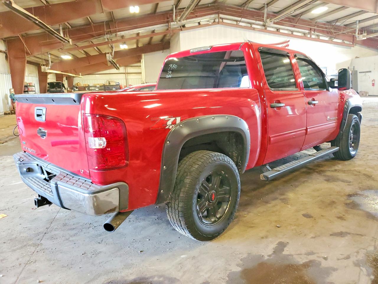 2010 Chevrolet Silverado K1500 Lt Красный vin: 3GCRKSE30AG277440