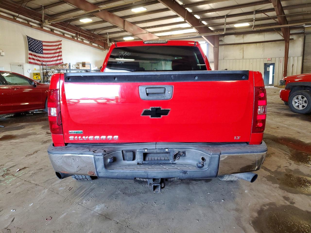 2010 Chevrolet Silverado K1500 Lt Красный vin: 3GCRKSE30AG277440