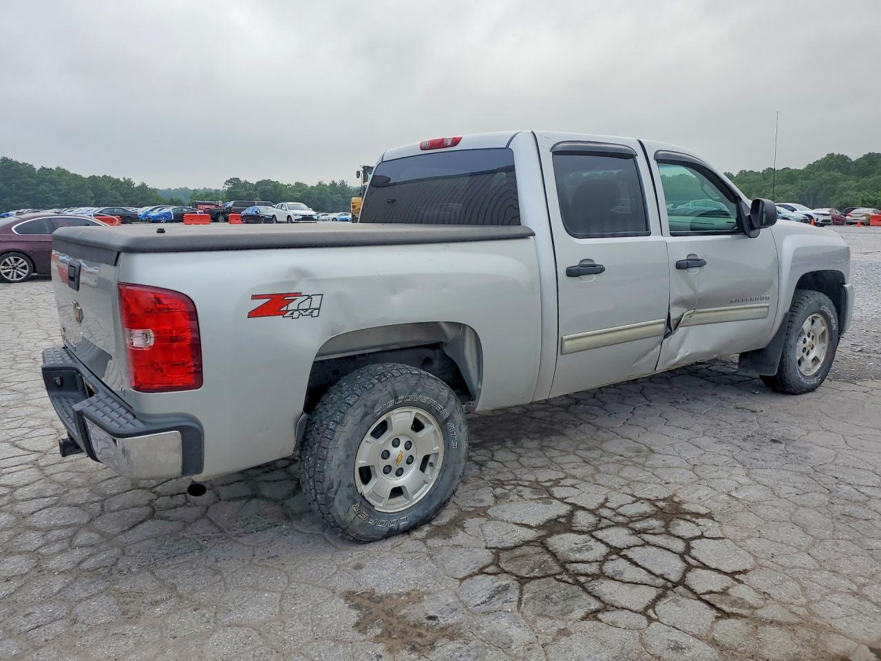 2010 Chevrolet Silverado K1500 Lt Silver vin: 3GCRKSE32AG103160