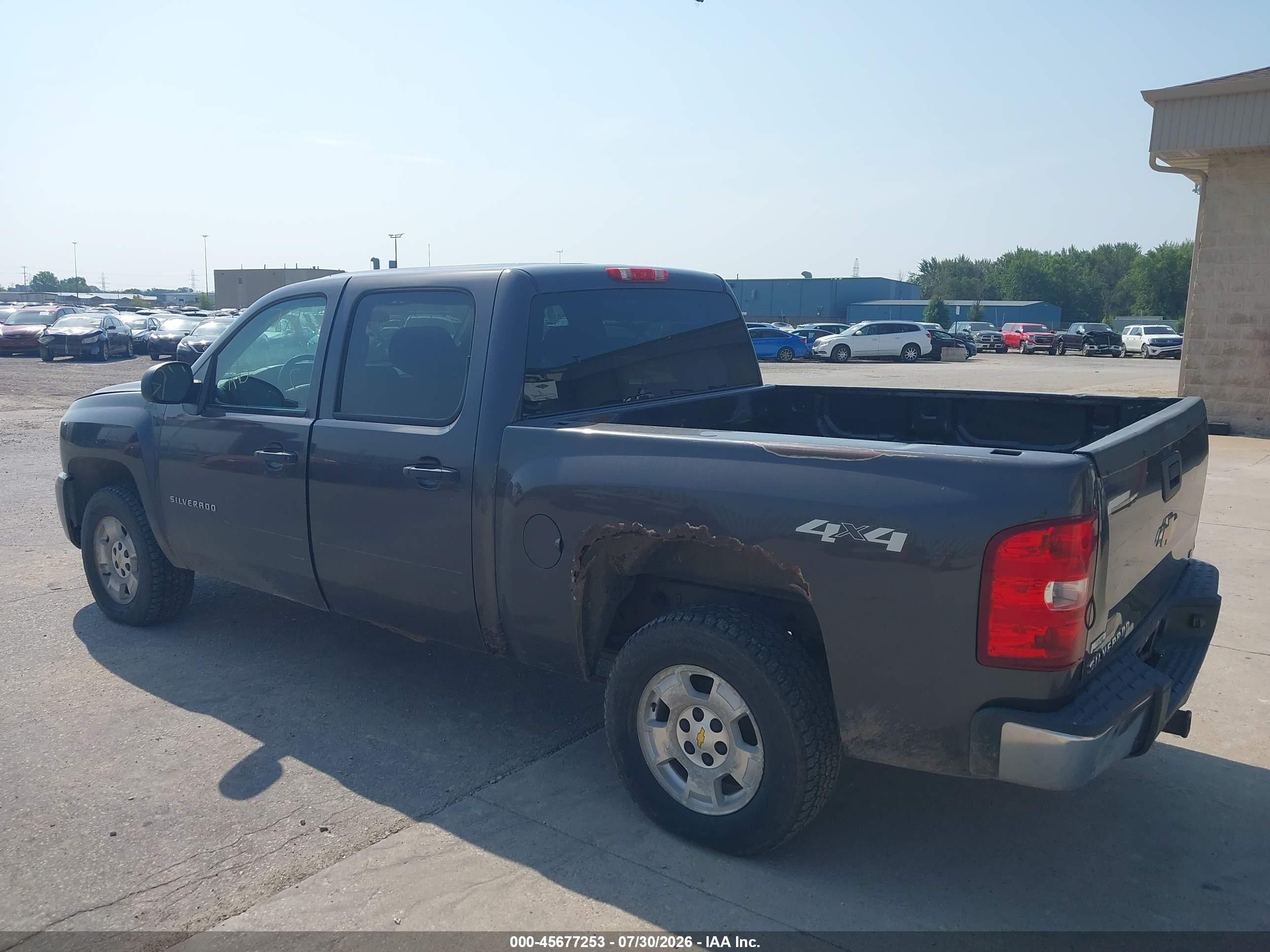 2010 Chevrolet Silverado 1500 Lt Gray vin: 3GCRKSE32AG258484