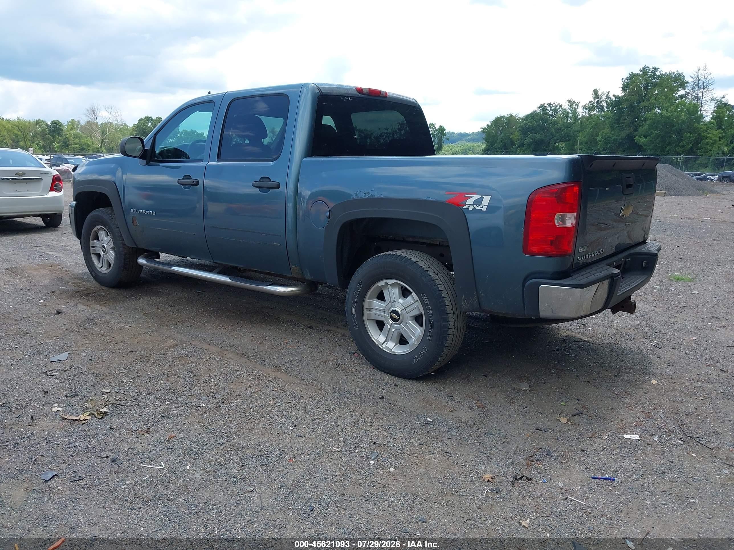 2010 Chevrolet Silverado 1500 Lt Синий vin: 3GCRKSE34AG146575