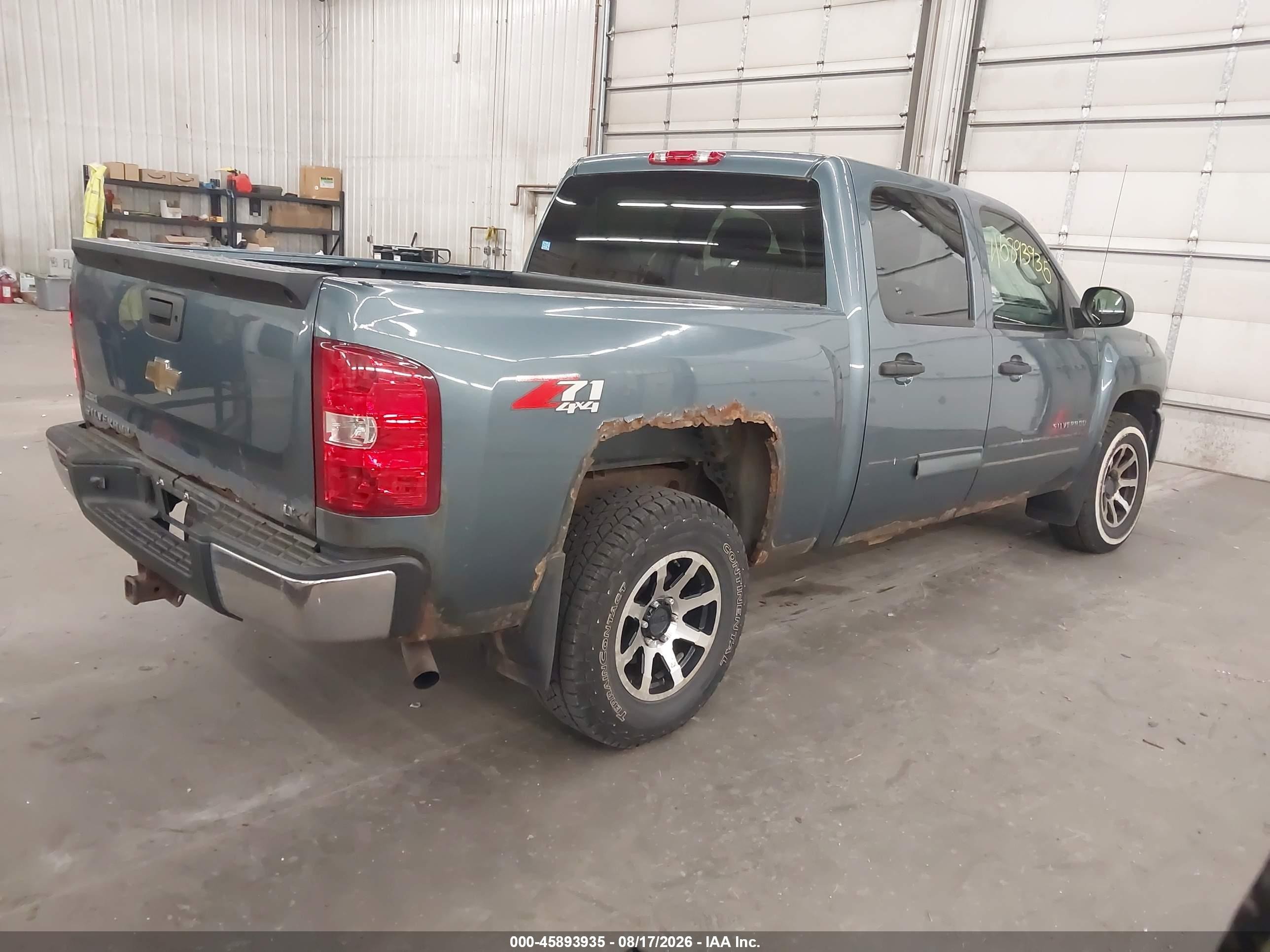 2010 Chevrolet Silverado 1500 Lt Blue vin: 3GCRKSE35AG289079