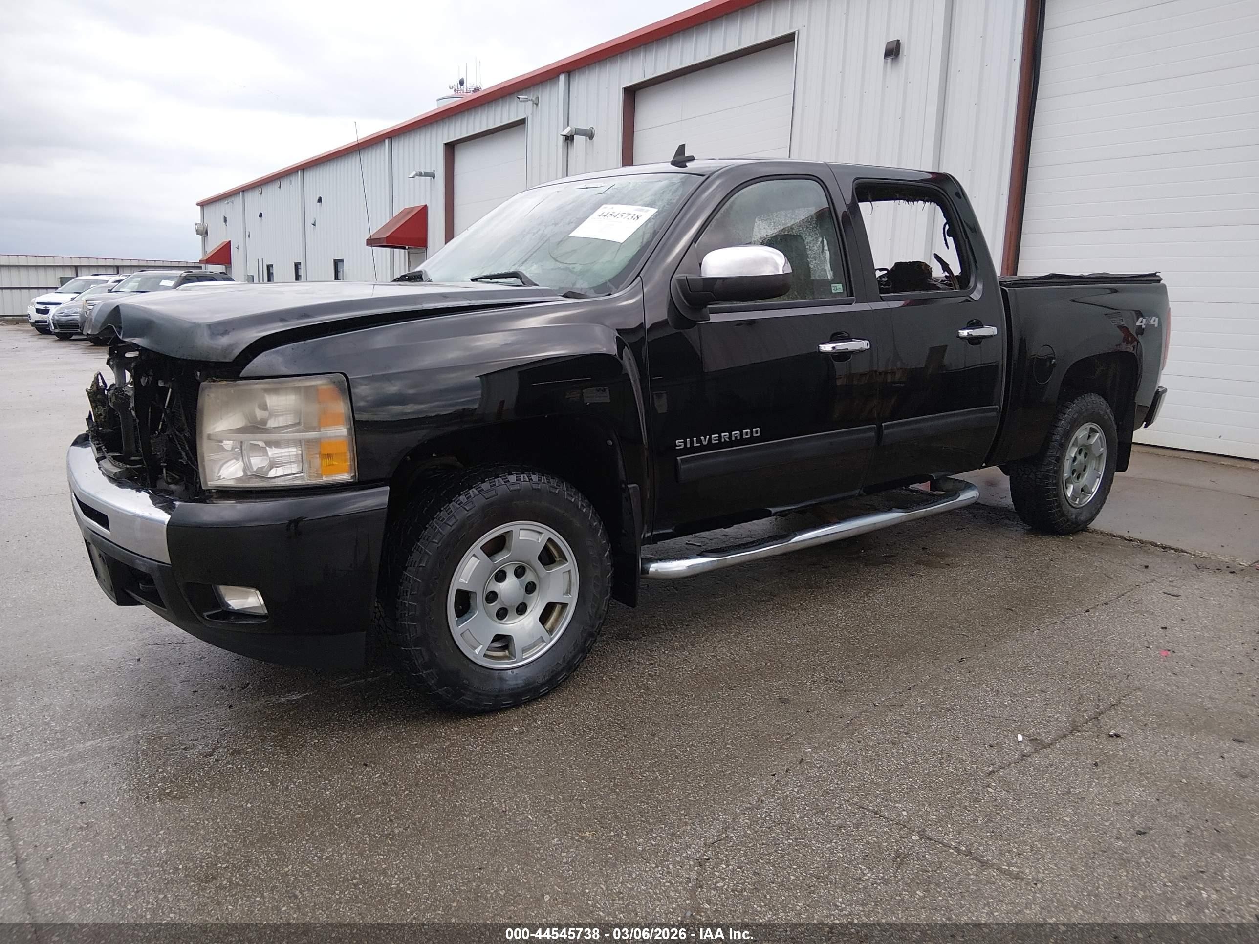2010 Chevrolet Silverado 1500 Lt Black vin: 3GCRKSE37AG156050