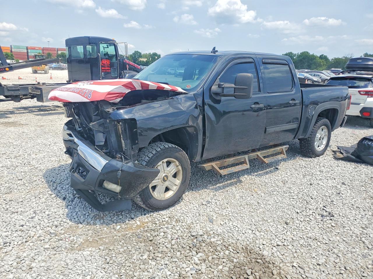 2010 Chevrolet Silverado K1500 Lt Black vin: 3GCRKSE39AG274326