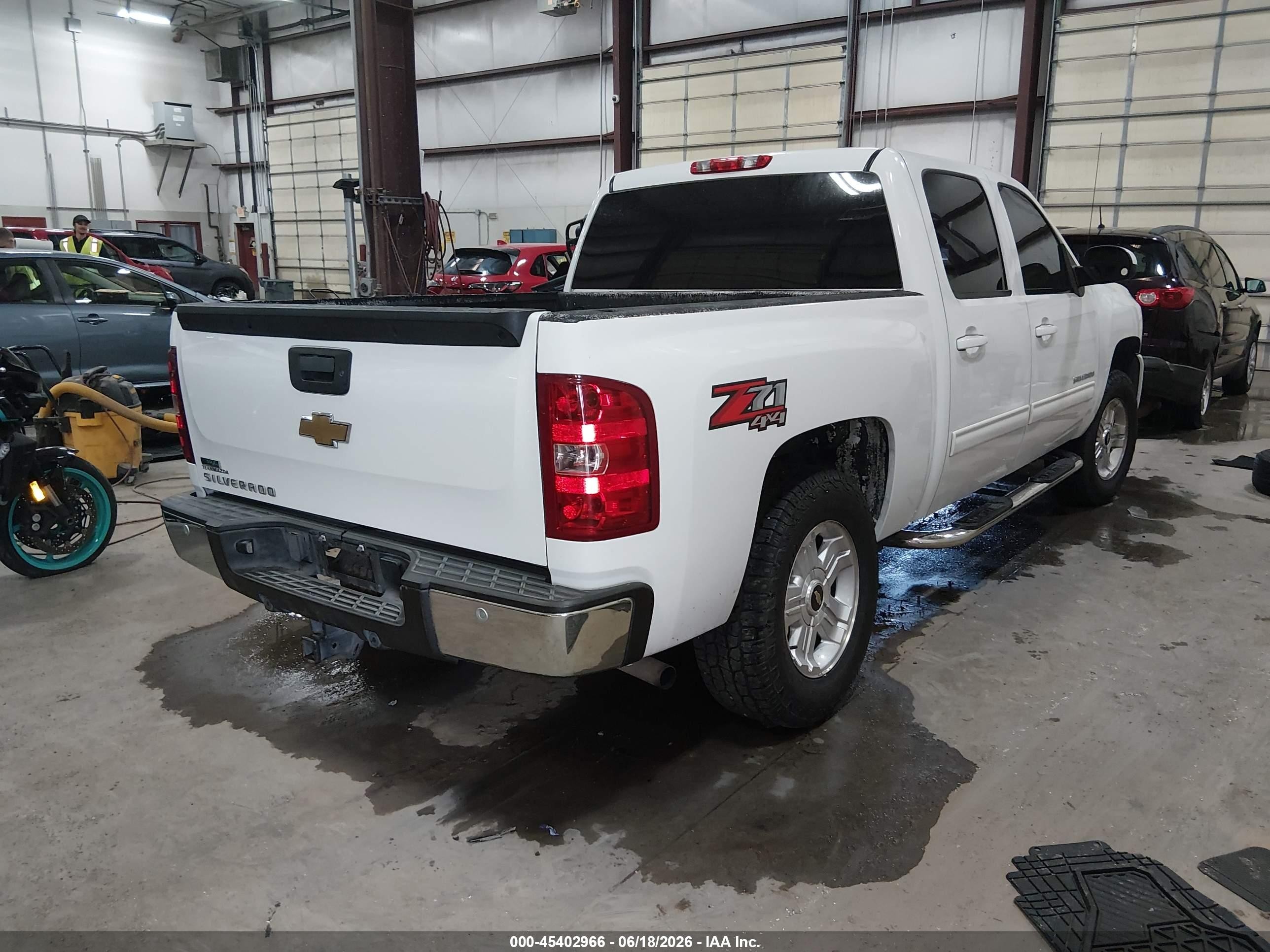 2010 Chevrolet Silverado 1500 Lt White vin: 3GCRKSE3XAG165941