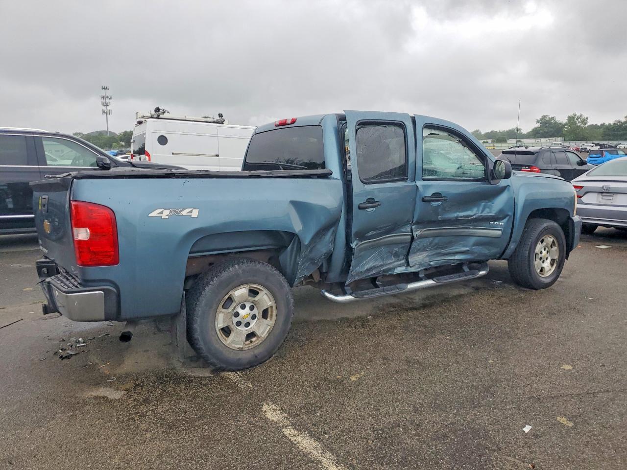 2010 Chevrolet Silverado K1500 Lt Teal vin: 3GCRKSE3XAG167463