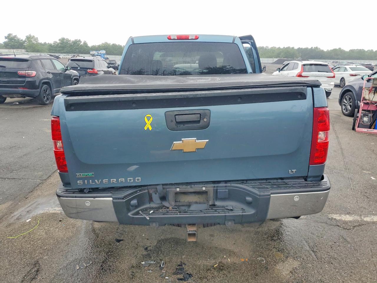 2010 Chevrolet Silverado K1500 Lt Teal vin: 3GCRKSE3XAG167463