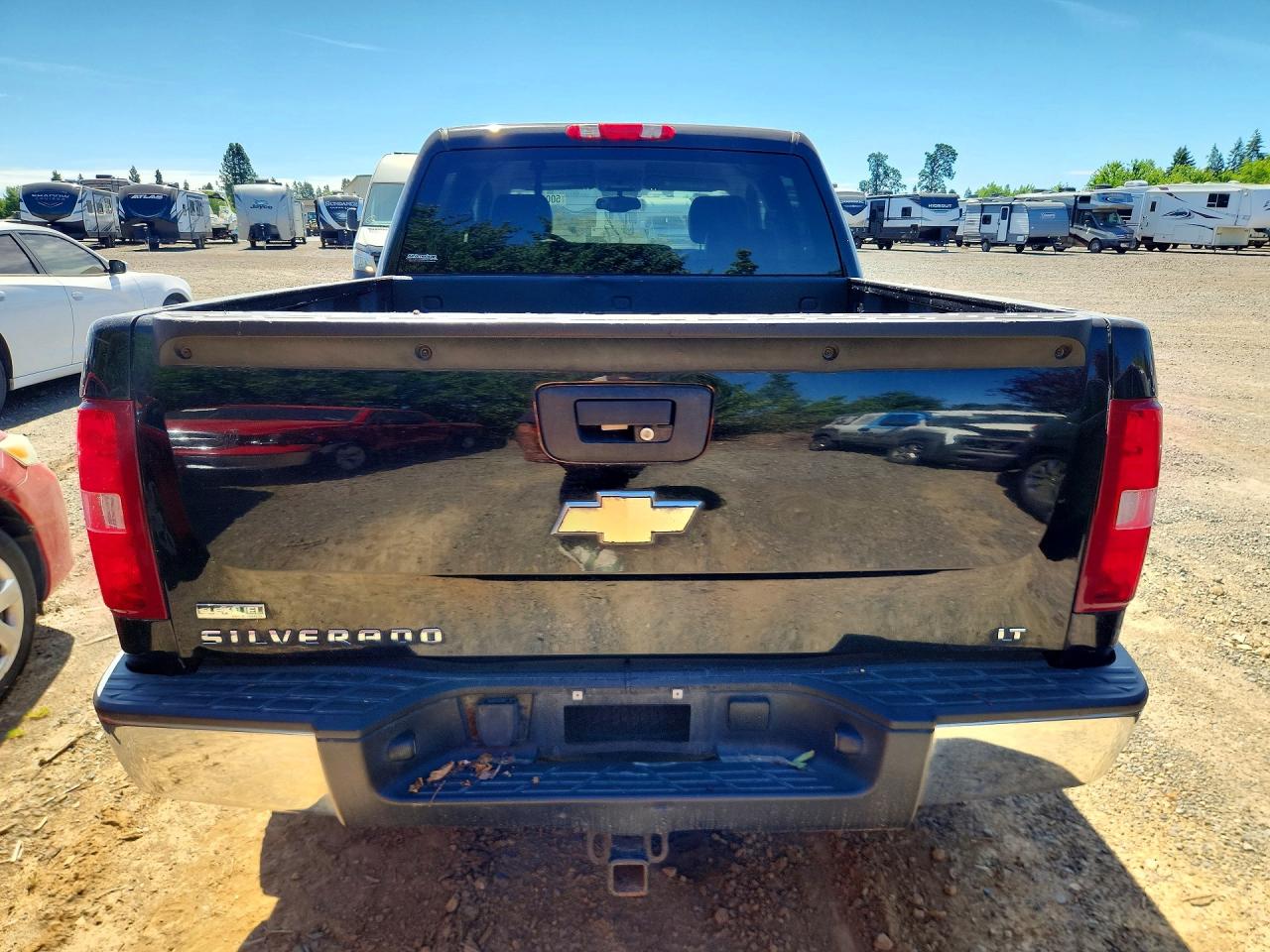 2010 Chevrolet Silverado K1500 Lt Black vin: 3GCRKSE3XAG172825