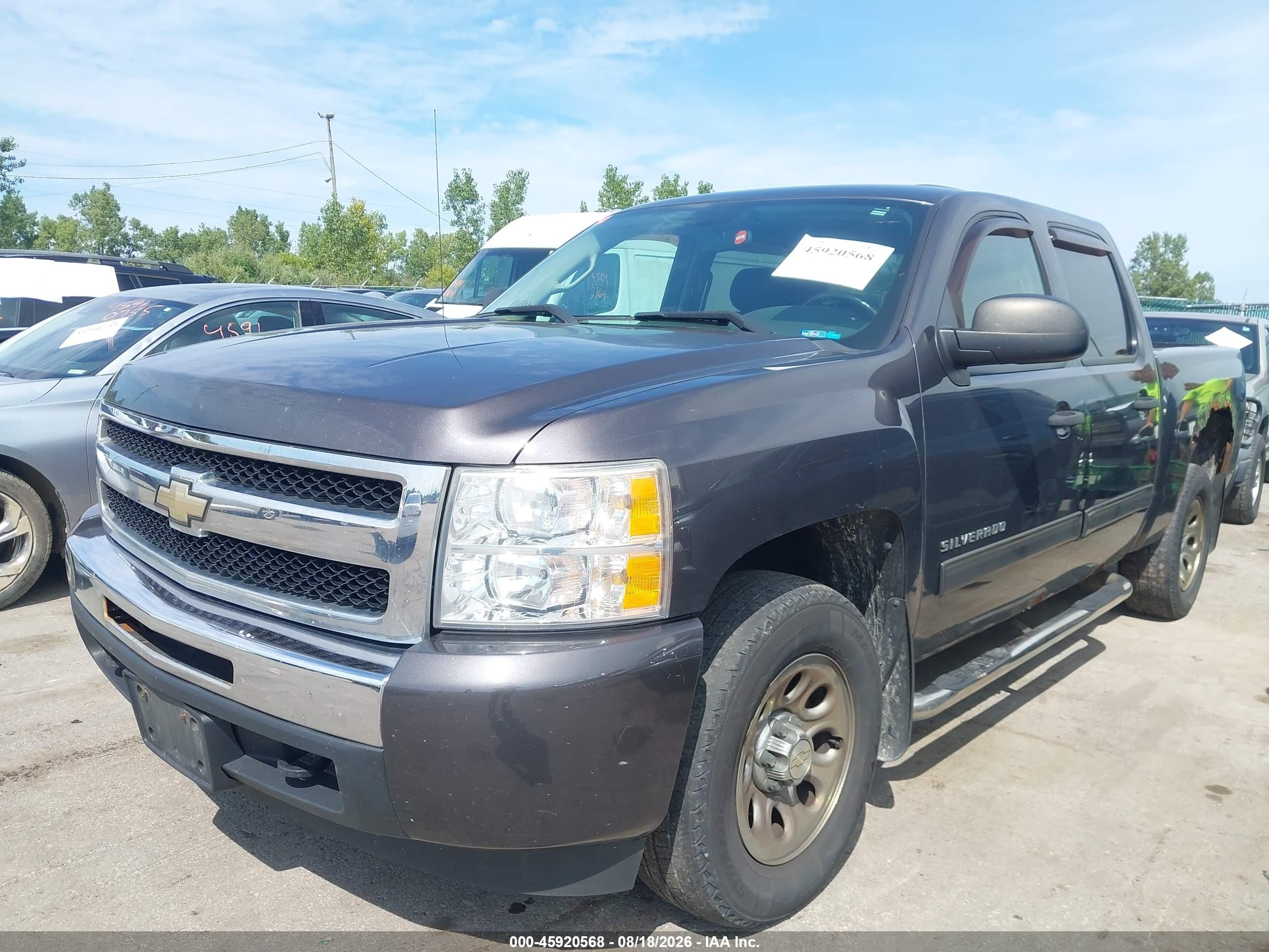 2010 Chevrolet Silverado 1500 Lt Серый vin: 3GCRKSEA8AG127378