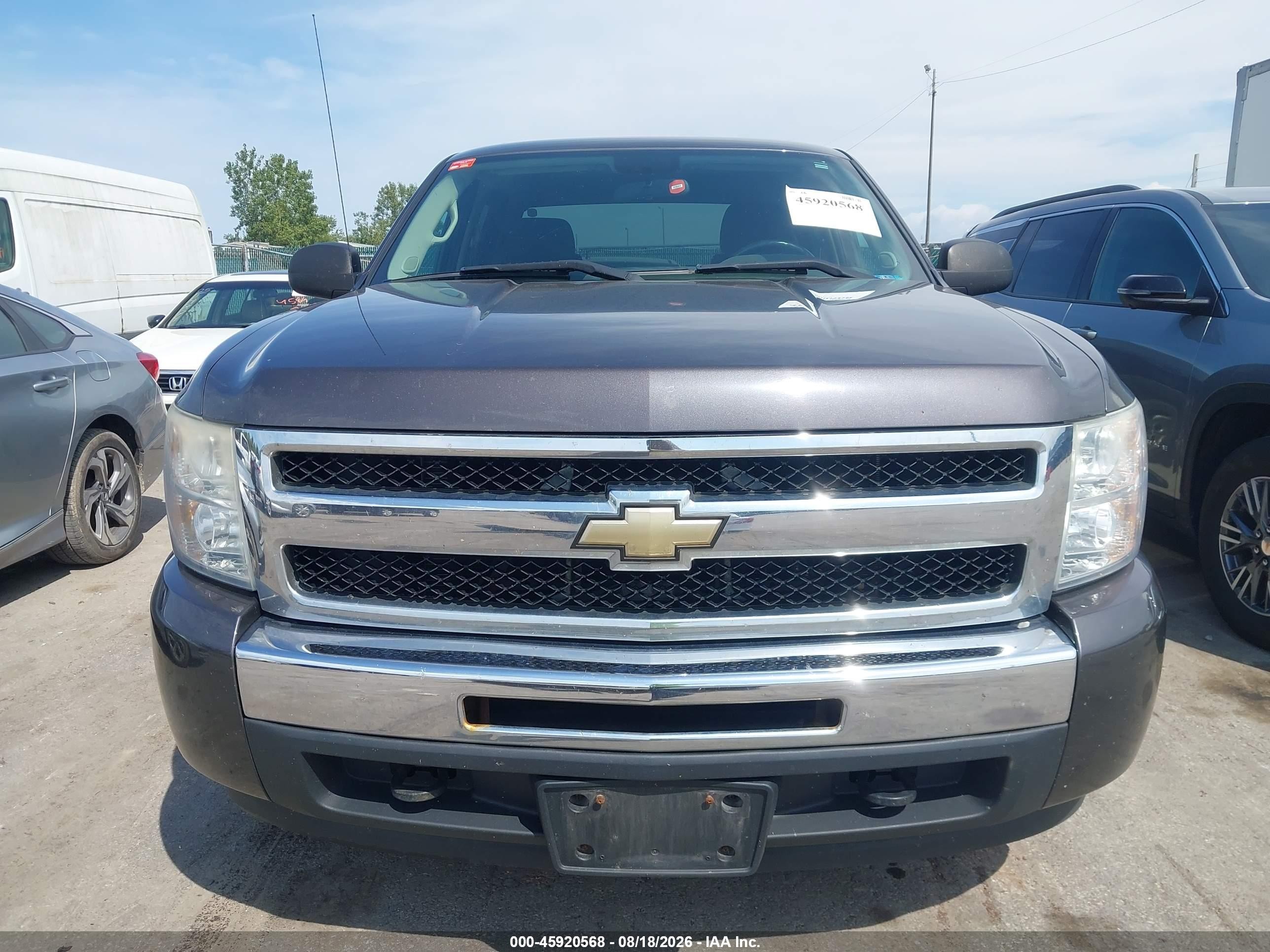 2010 Chevrolet Silverado 1500 Lt Серый vin: 3GCRKSEA8AG127378