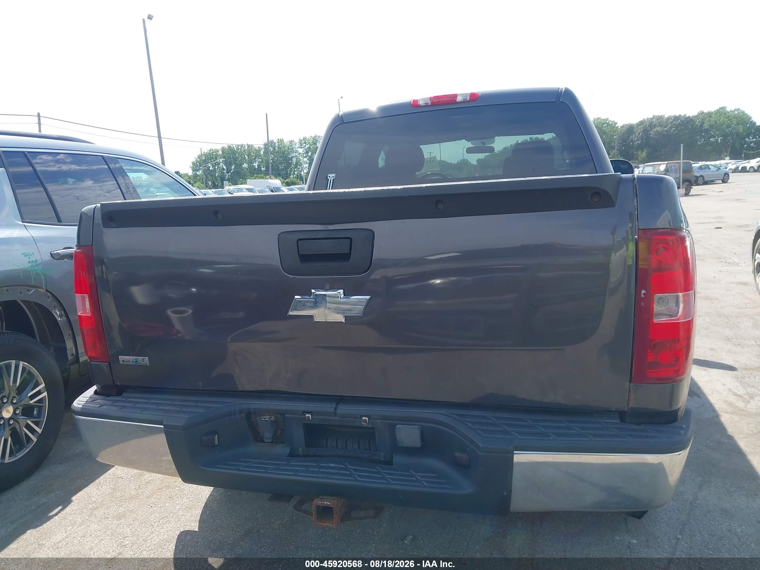2010 Chevrolet Silverado 1500 Lt Серый vin: 3GCRKSEA8AG127378