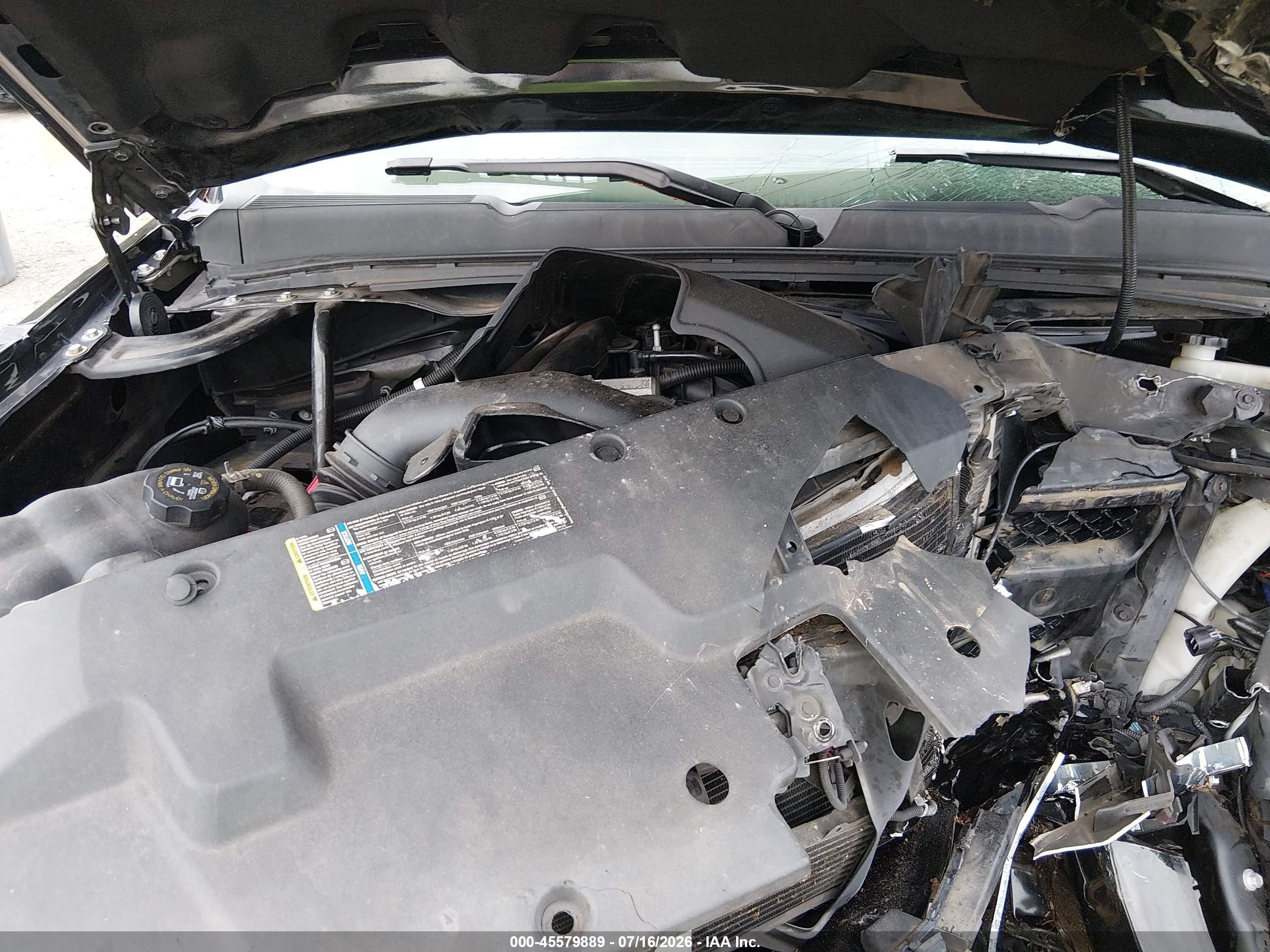 2010 Chevrolet Silverado 1500 Ltz Black vin: 3GCRKTE36AG251866