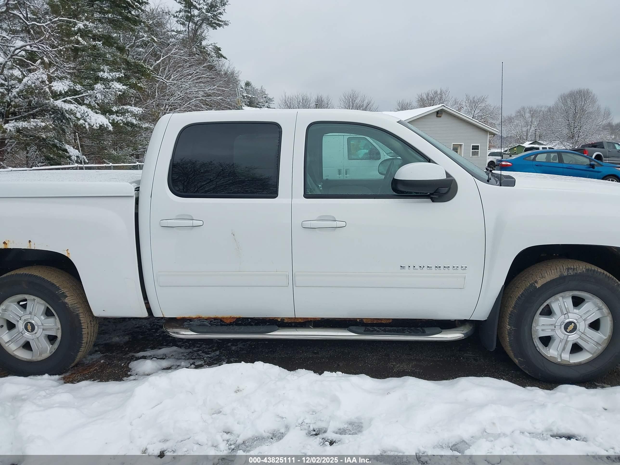 2010 Chevrolet Silverado 1500 Ltz Белый vin: 3GCRKTE39AG199388