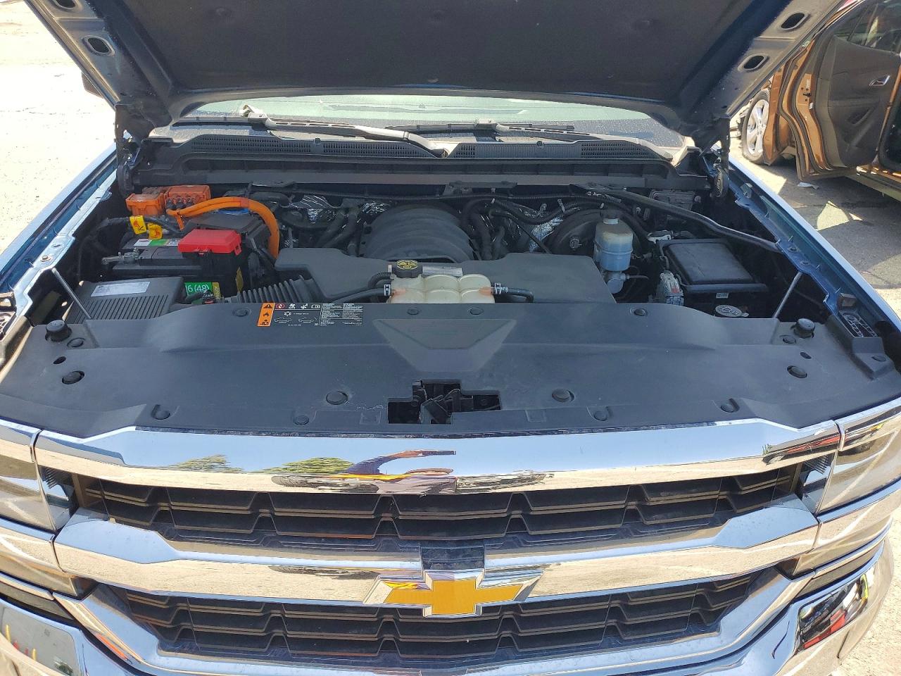 2018 Chevrolet Silverado C1500 Lt Blue vin: 3GCUCRER8JG409705