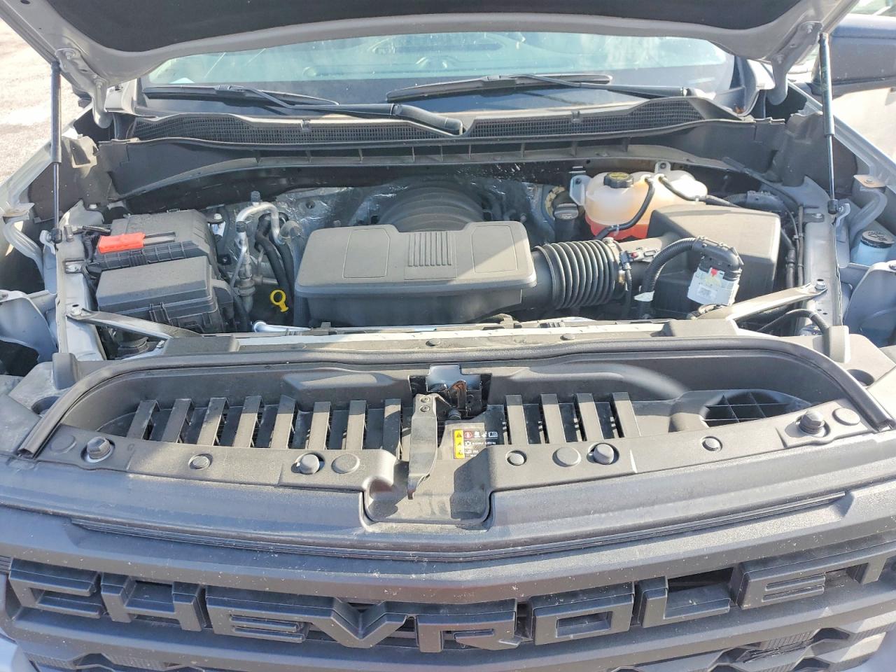 2024 Chevrolet Silverado K1500 Trail Boss Custom Gray vin: 3GCUDCED5RG276329