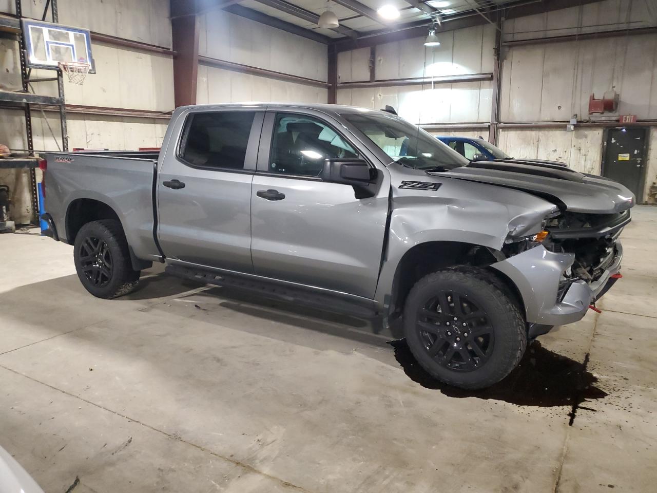 2023 Chevrolet Silverado K1500 Trail Boss Custom Gray vin: 3GCUDCEDXPG331970