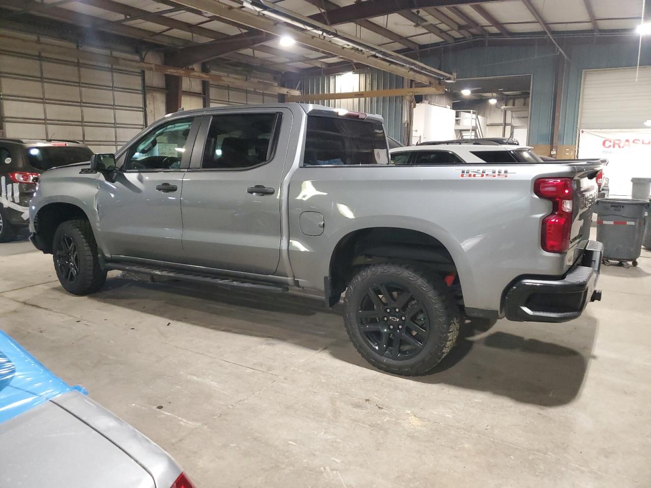2023 Chevrolet Silverado K1500 Trail Boss Custom Gray vin: 3GCUDCEDXPG331970
