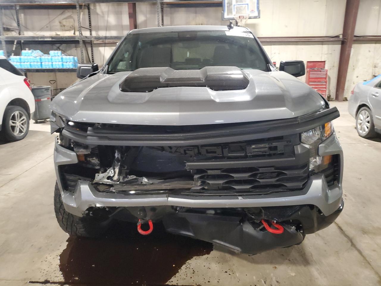2023 Chevrolet Silverado K1500 Trail Boss Custom Gray vin: 3GCUDCEDXPG331970
