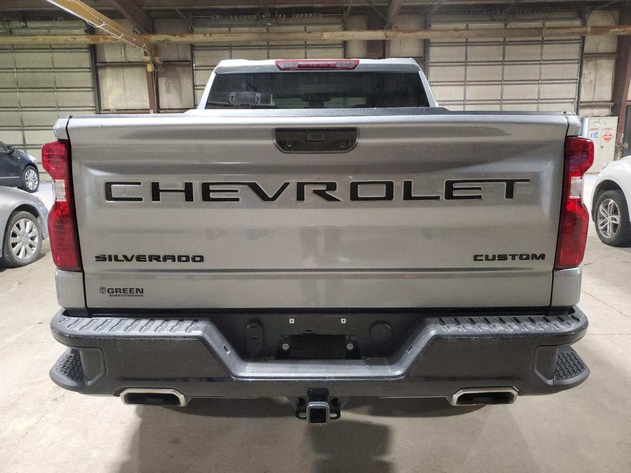 2023 Chevrolet Silverado K1500 Trail Boss Custom Gray vin: 3GCUDCEDXPG331970