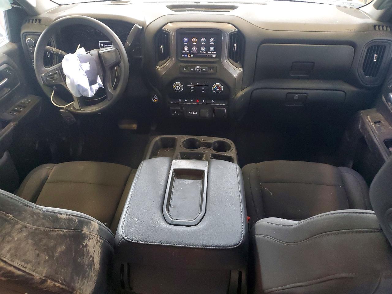 2024 Chevrolet Silverado K1500 Trail Boss Custom White vin: 3GCUDCEDXRG155246
