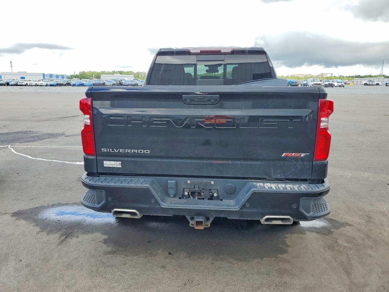 2023 Chevrolet Silverado K1500 Rst Black vin: 3GCUDEE85PG362025