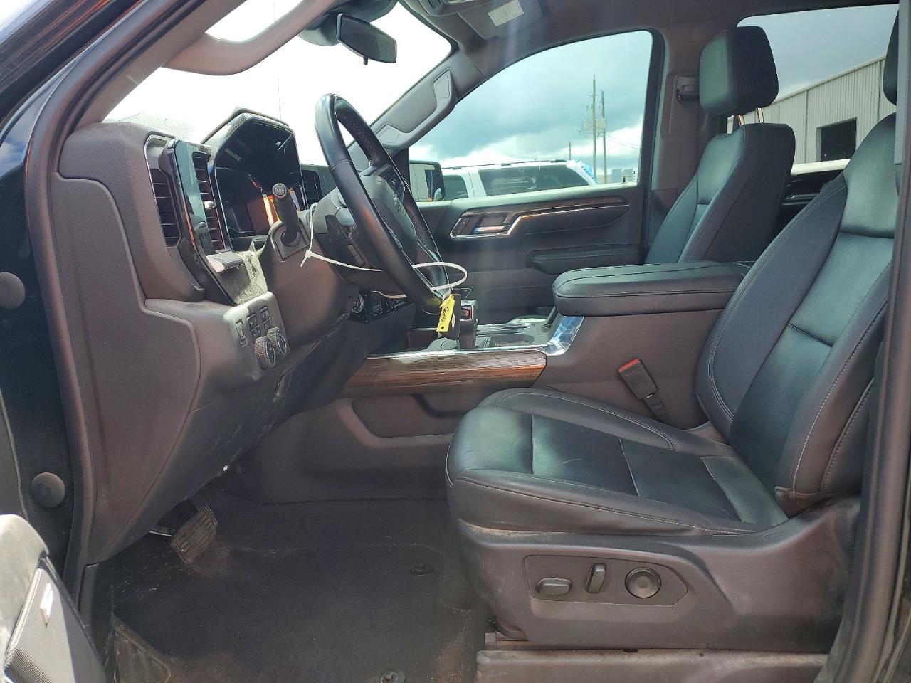 2023 Chevrolet Silverado K1500 Rst Black vin: 3GCUDEE85PG362025