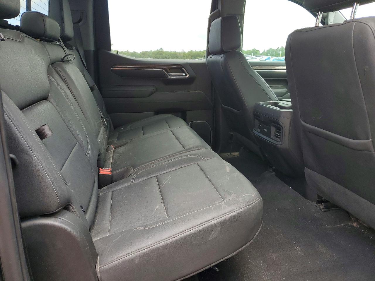 2023 Chevrolet Silverado K1500 Rst Black vin: 3GCUDEE85PG362025