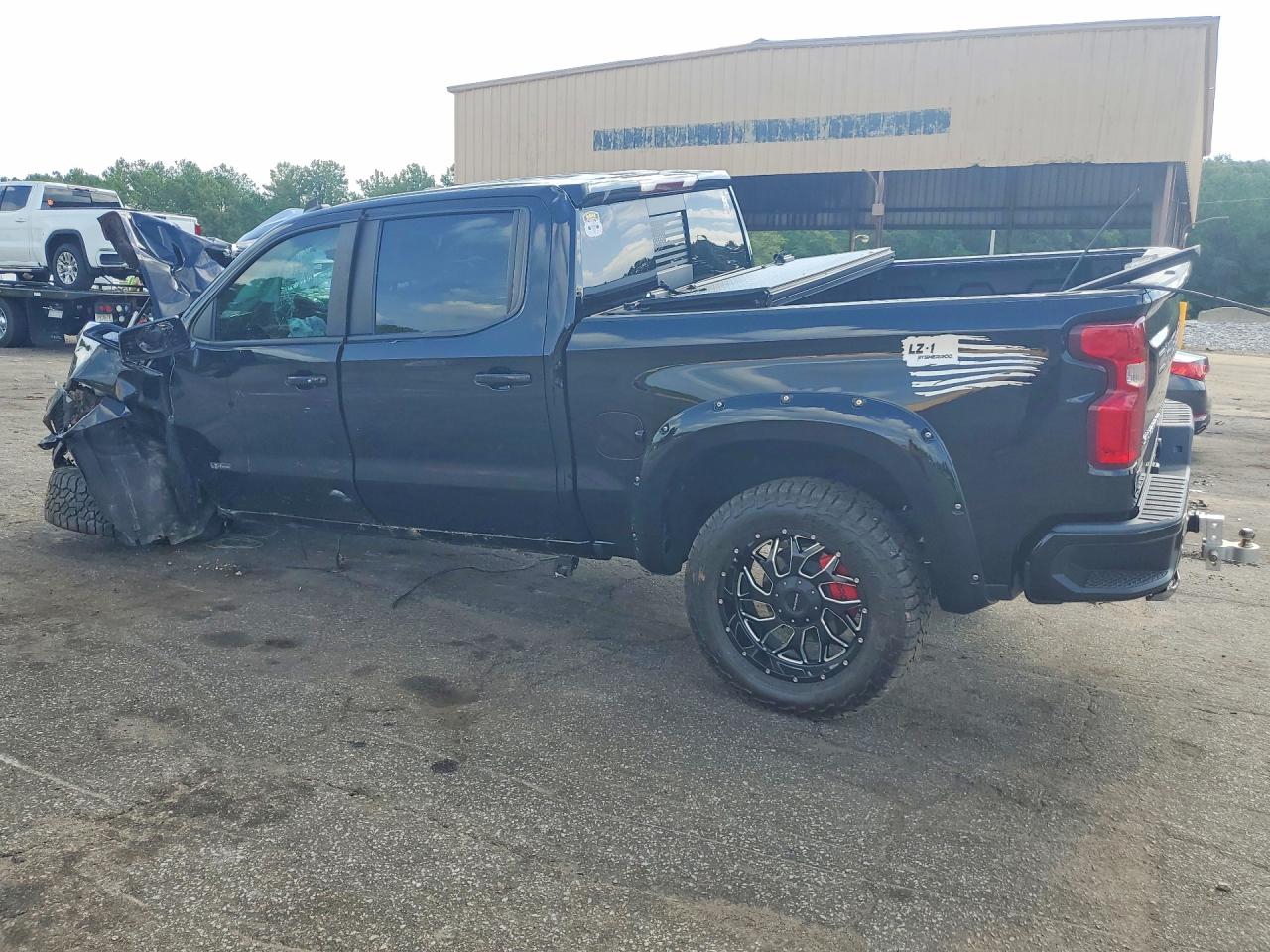 2023 Chevrolet Silverado K1500 Rst Black vin: 3GCUDEEL3PG284459