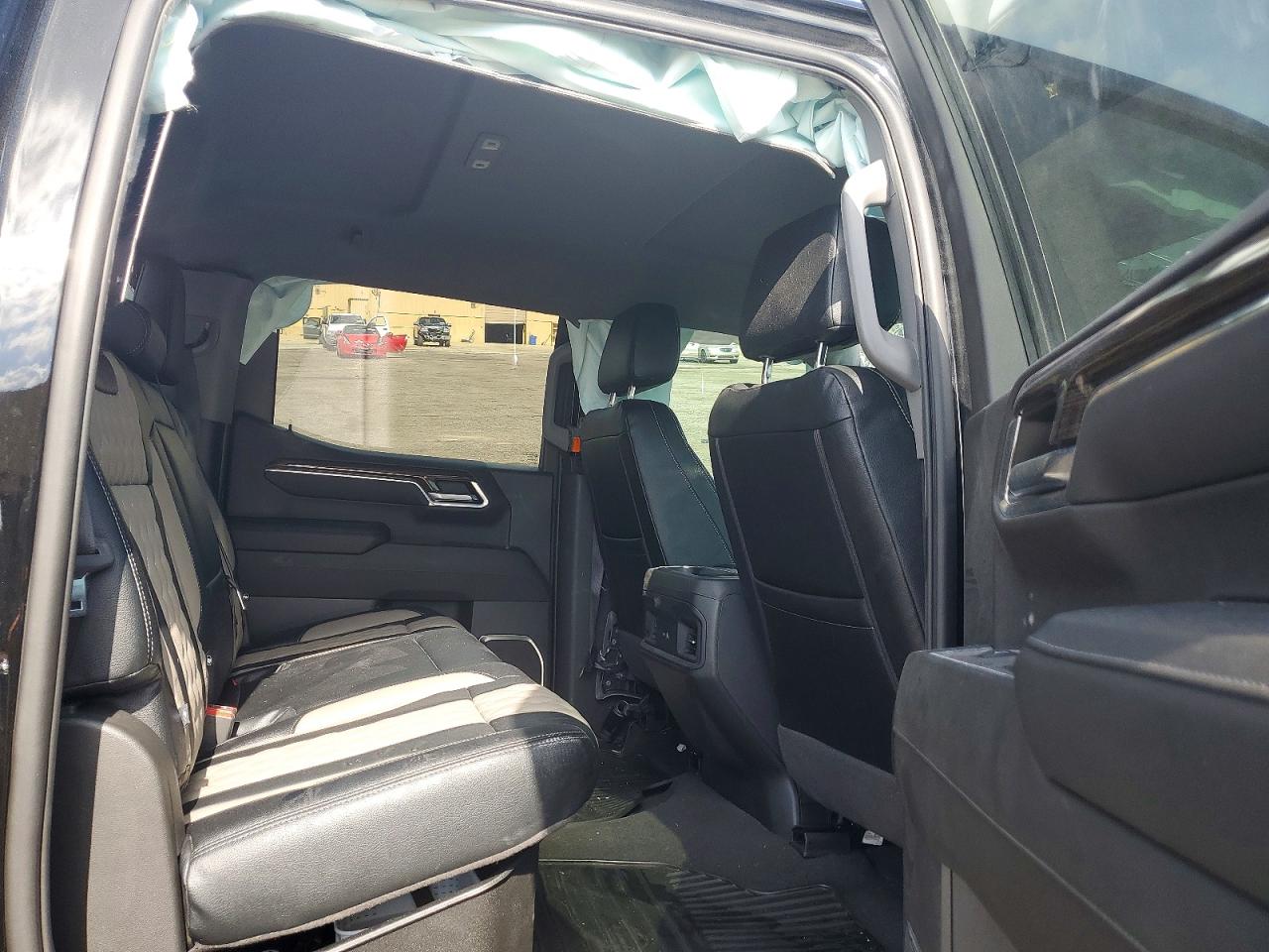 2023 Chevrolet Silverado K1500 Rst Black vin: 3GCUDEEL3PG284459