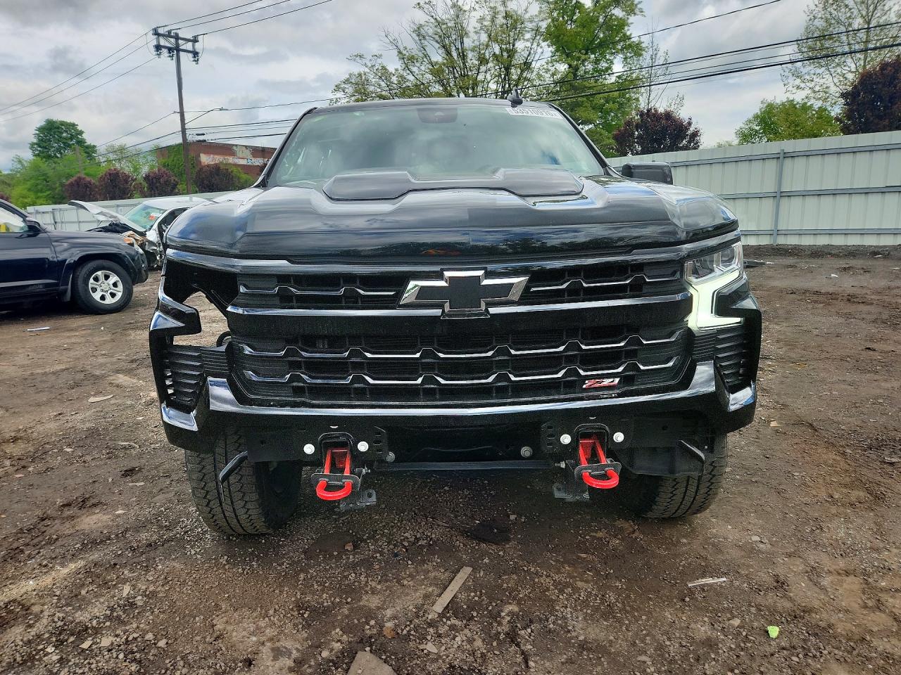 2024 Chevrolet Silverado K1500 Lt Trail Boss Черный vin: 3GCUDFED5RG144558