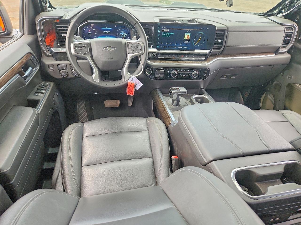 2024 Chevrolet Silverado K1500 Lt Trail Boss Черный vin: 3GCUDFED5RG144558