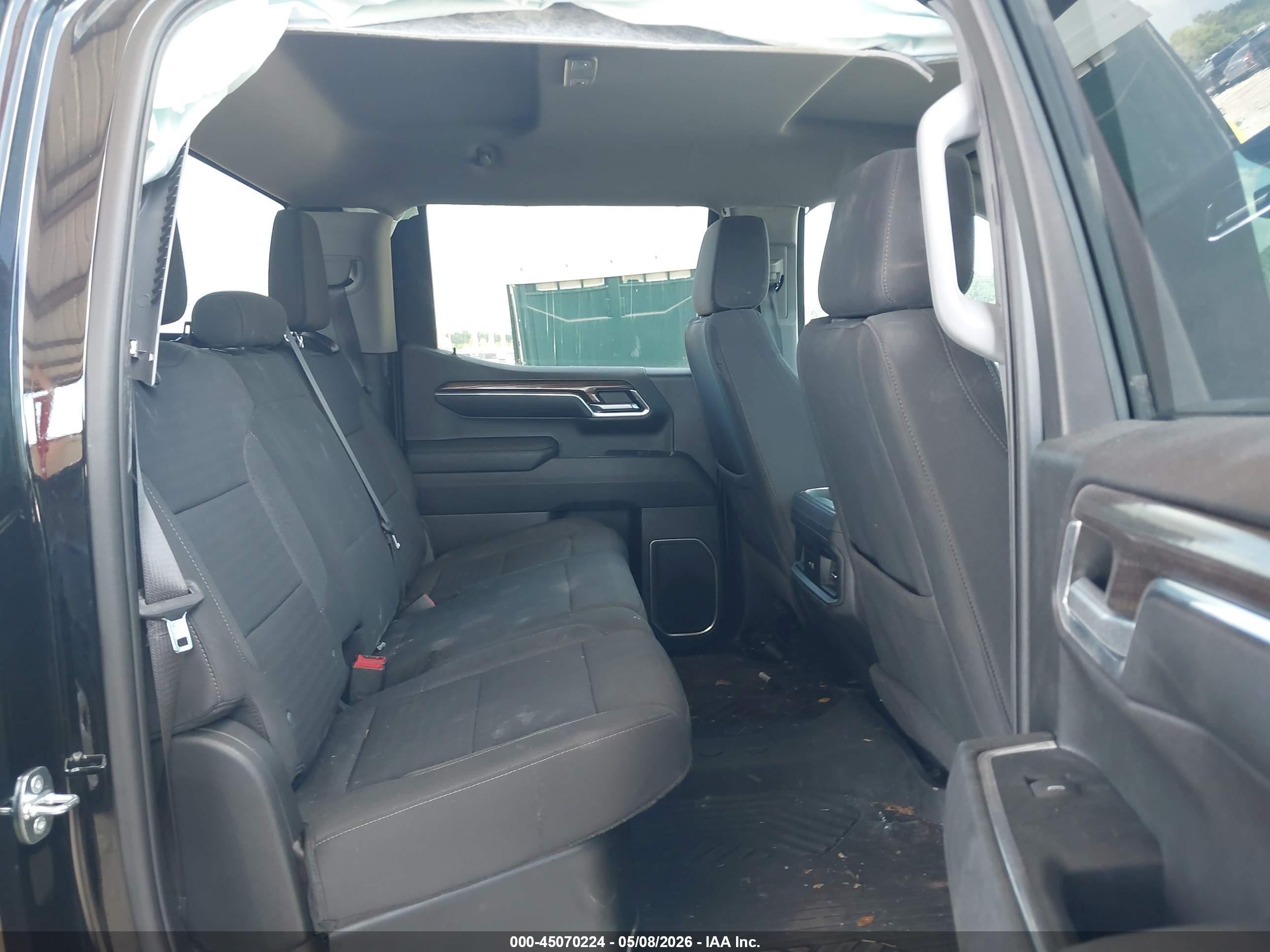 2023 Chevrolet Silverado 1500 4wd  Short Bed Lt Trail Boss Черный vin: 3GCUDFED8PG257210