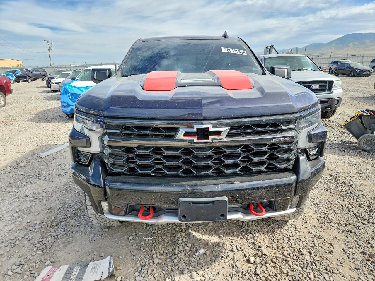 2024 Chevrolet Silverado K1500 Zr2 Black vin: 3GCUDHEL5RG138178