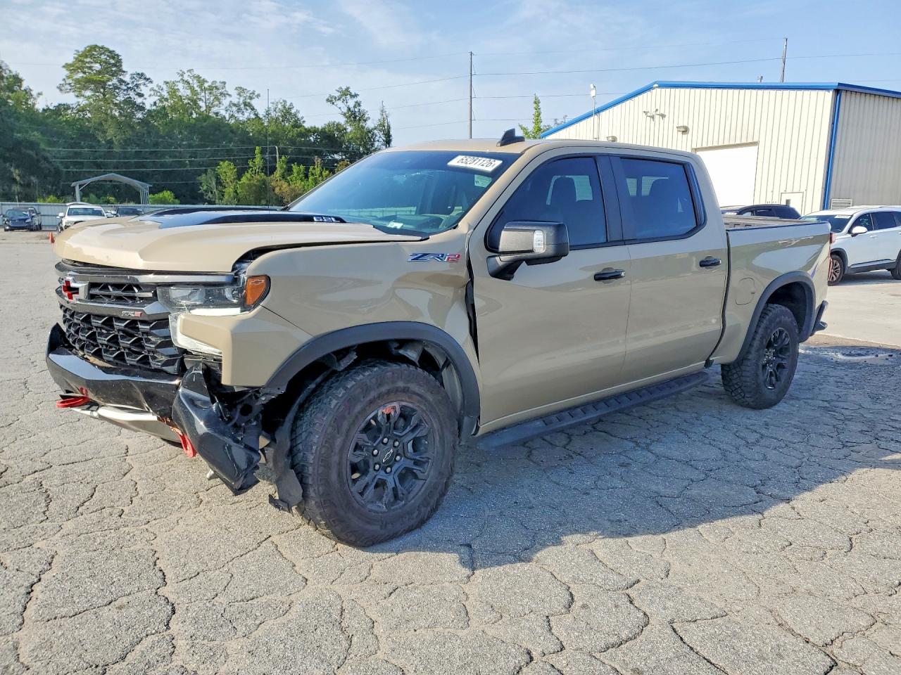 2023 Chevrolet Silverado K1500 Zr2 Желто-коричневый vin: 3GCUDHEL7PG166996