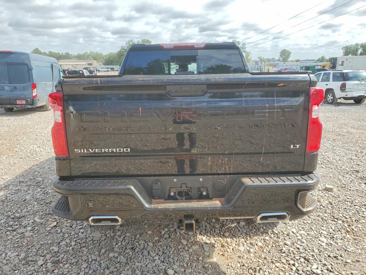 2025 Chevrolet Silverado K1500 Lt Trail Boss Black vin: 3GCUKFED9SG353720