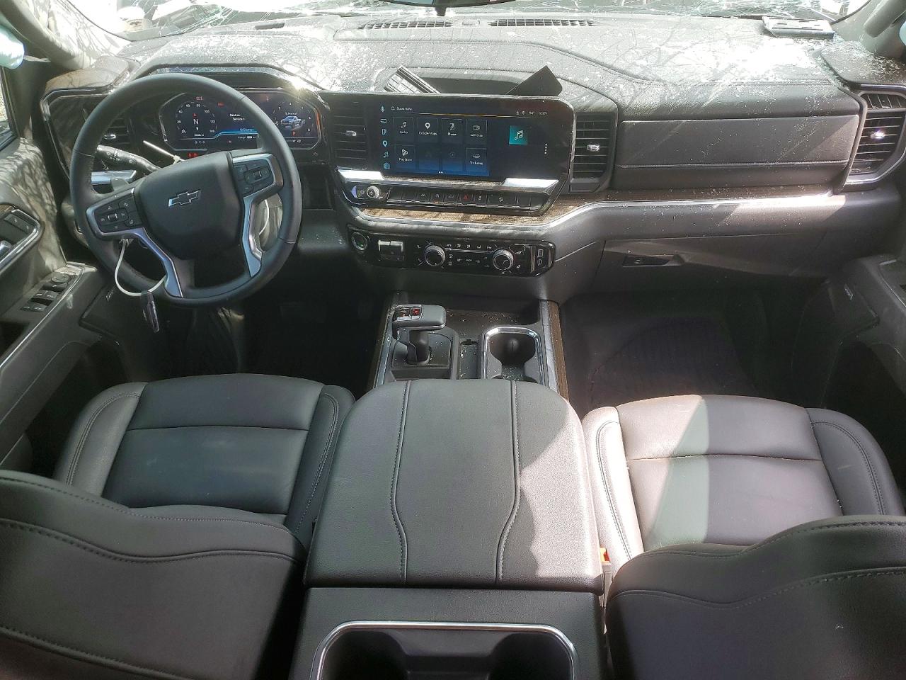 2025 Chevrolet Silverado K1500 Lt Trail Boss Black vin: 3GCUKFED9SG353720