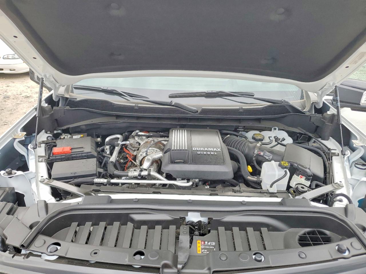 2026 Chevrolet Silverado K1500 Zr2 White vin: 3GCUKHE88TG280243