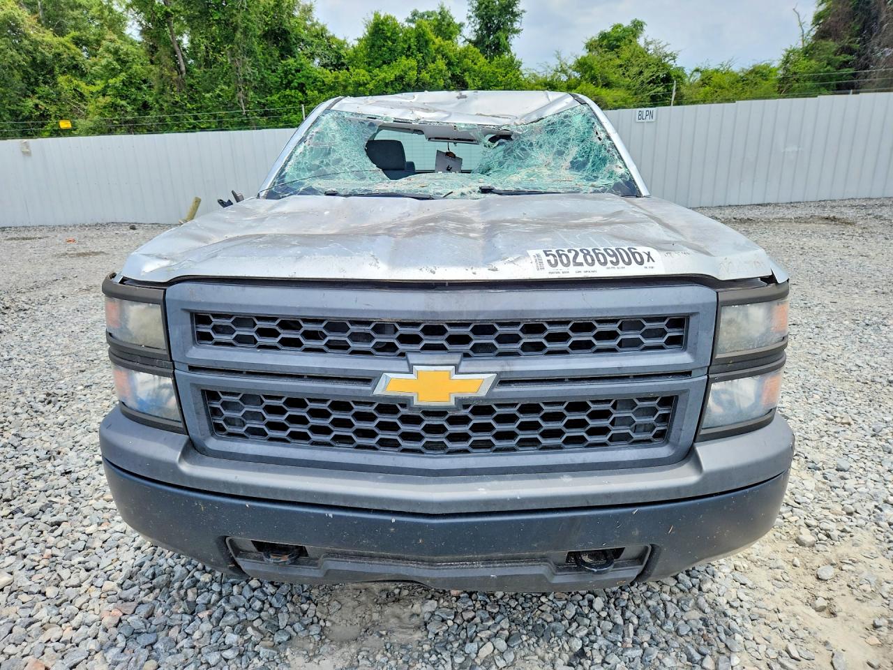2015 Chevrolet Silverado K1500 Silver vin: 3GCUKPEC0FG171391