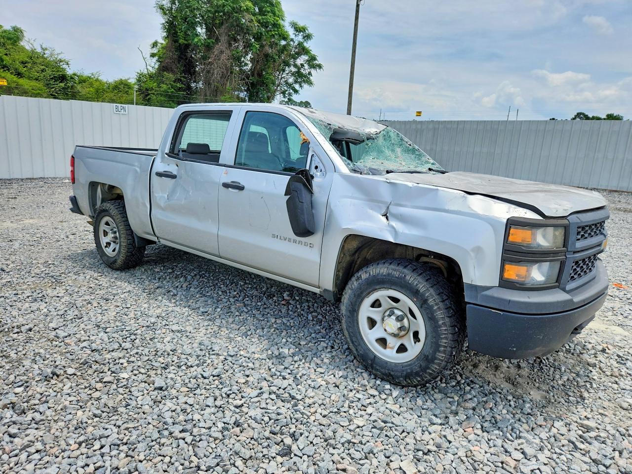 2015 Chevrolet Silverado K1500 Silver vin: 3GCUKPEC0FG171391